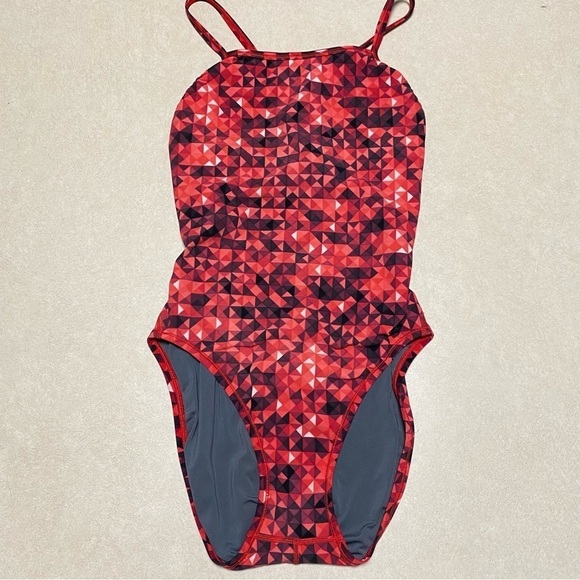 Speedo Swimsuit Women’s Size 30 Small Nano Fracture Flyback Swimsuit one piece - Picture 7 of 16